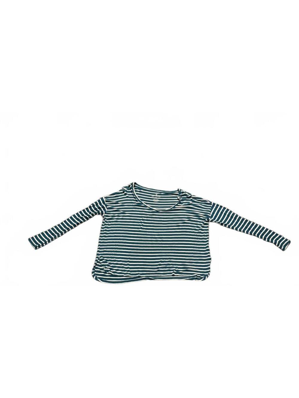 American Eagle Soft & Sexy Striped Long Sleeve Shirt, Size M